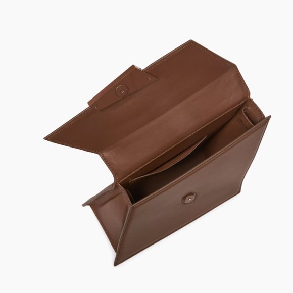 Acne Studios Distorted Leather Top Handle Bag MSRP$1350 RARE FIND - Picture 9 of 14